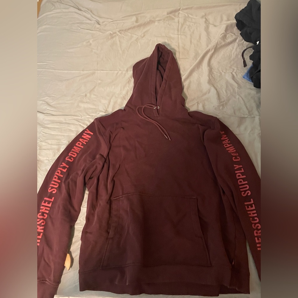Herschel Supply Company pullover hoodie mens xxl Red
